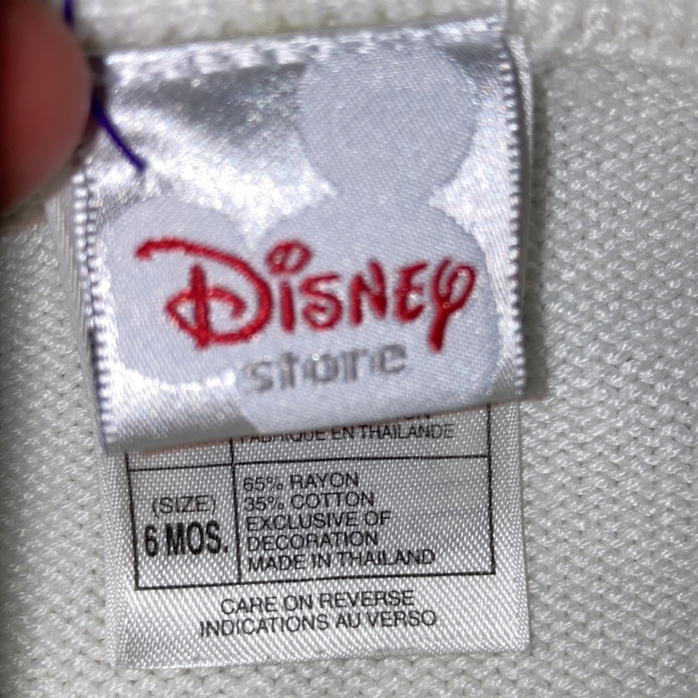 Disney store Winnie the Pooh piglet beach nautical white knit cardigan sweater - Picture 5 of 10